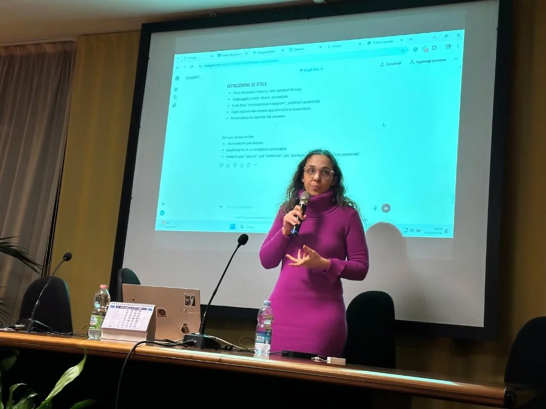 587707921_18089112668481081_1863257588363058397_n Un incontro speciale sull’Intelligenza Artificiale nel nostro Istituto!