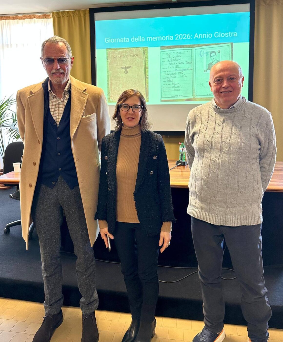 Incontro con Alberico Giostra per la Giornata della Memoria